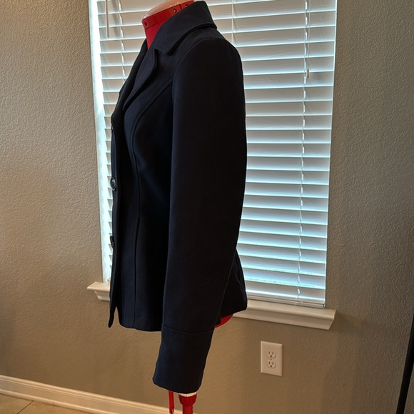 Celebrity Pink Double-Breasted Peacoat - Picture 4 of 5